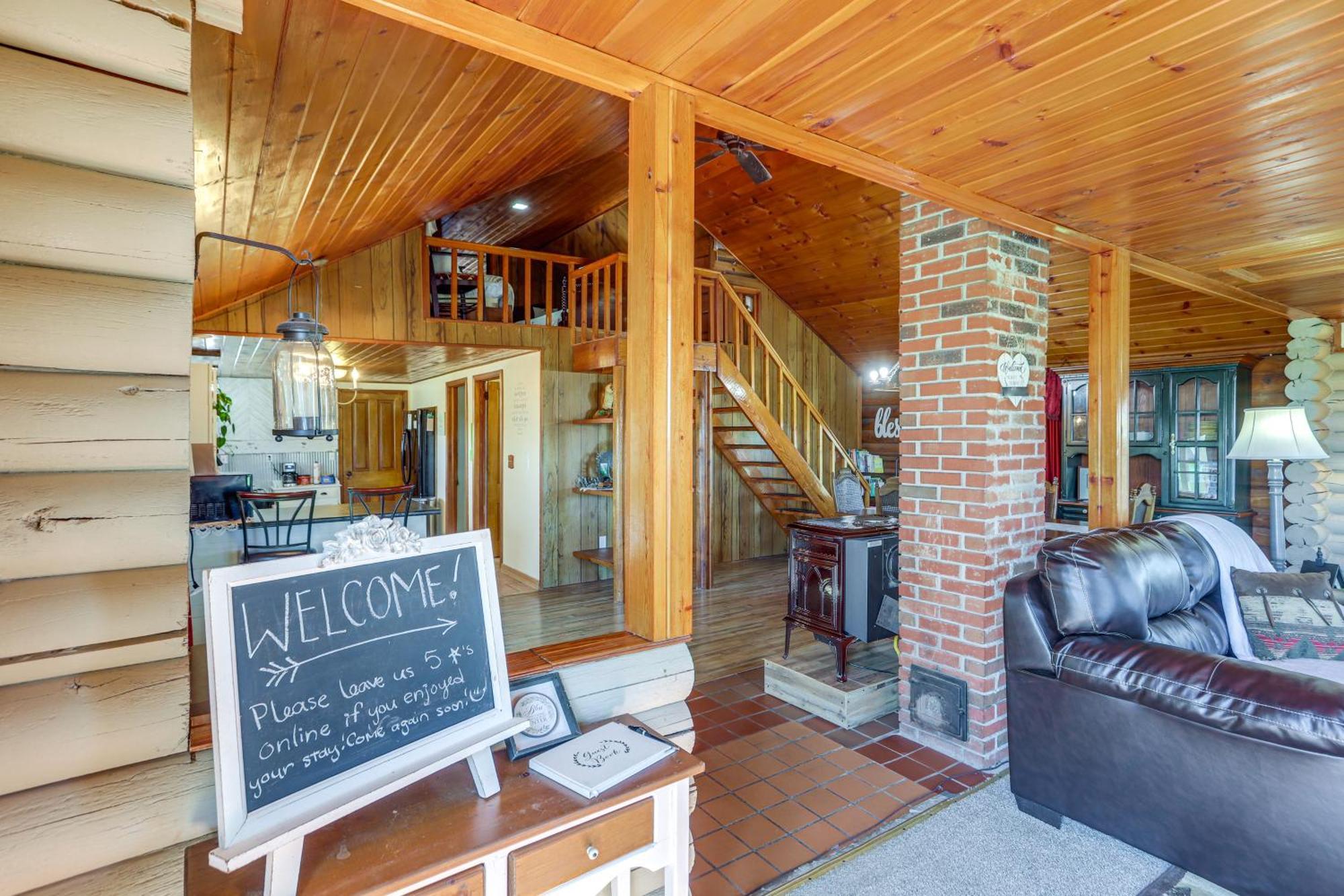 Quiet Shiloh Retreat With Spacious Yard And Fireplace! Exterior foto