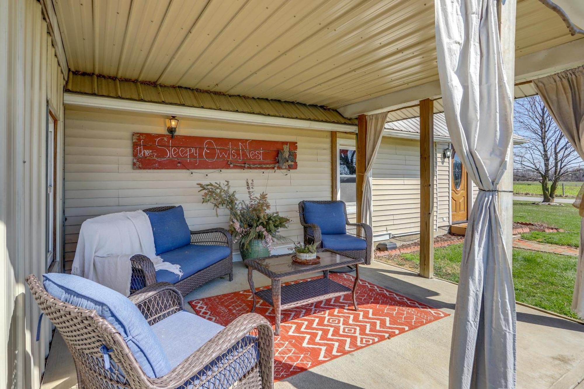 Quiet Shiloh Retreat With Spacious Yard And Fireplace! Exterior foto