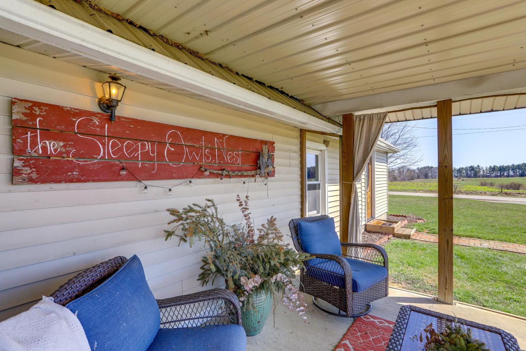 Quiet Shiloh Retreat With Spacious Yard And Fireplace! Exterior foto